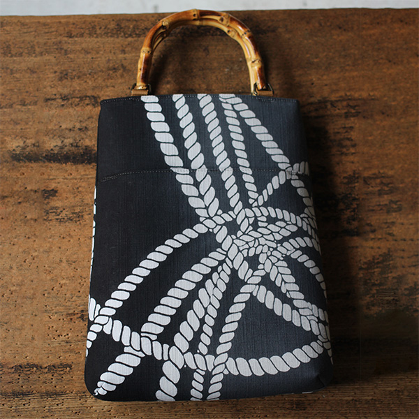 Sac à main Kaguya « Otsuna » (cordes épaisses) de Shin-Edozome