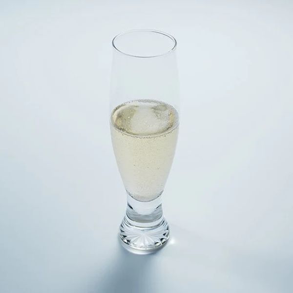 Verre Kimoto - es Slim03 avec Edo Kiriko (190 ml) - Verre à champagne