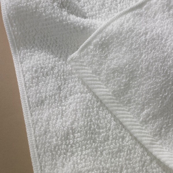 Ensemble de serviettes (motif à nervures blanches) – Serviettes double gaze, ensemble de 3 pièces (serviette de bain, serviette à mains, gant de toilette), motif Edo Komon, gris clair, serviettes Uchino