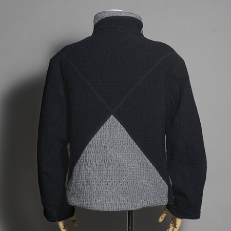 SASHIKO GREASE JACKET BLACK -SIZE XL - film 