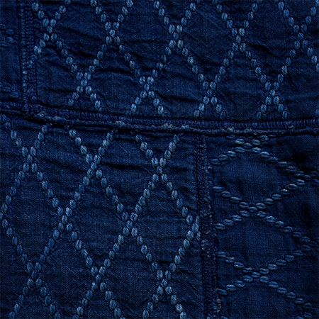 Pantalon KENDO DIAMOND PATTERN PATCHWORK - PC KENDO, kendo, patchwork, plaid, motif diamant, Porter Classic