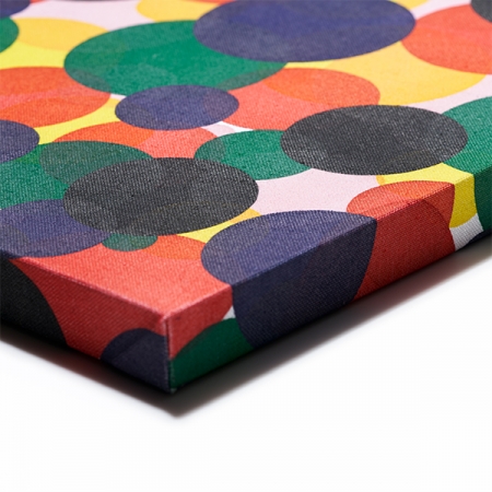 Panneau d'art,DOT DOT,L,Design d'intérieur,Motif à pois,Noren,chintz japonais,Singapour,Ministère du design,Colin Seah,Collaboration,NAKAMURA