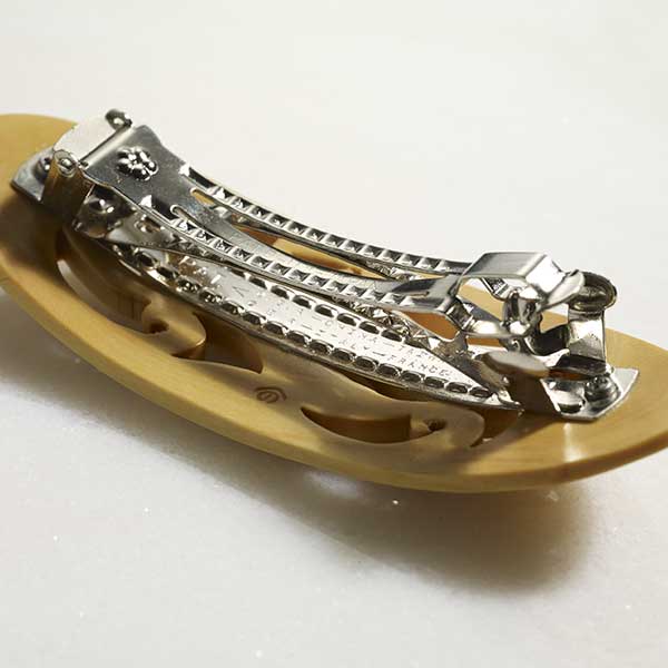 Barrette arabesque  buis japonais   A