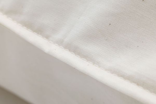 Housse de couette futon antiacarien en tissu haute densité – Taille simple – 100 % coton biologique – Certifié GOTS