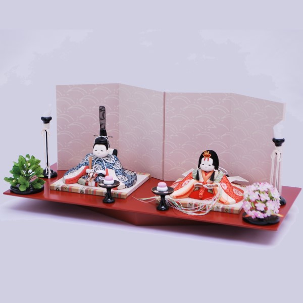 Décoration de poupées « Fuku » du prince et de la princesse