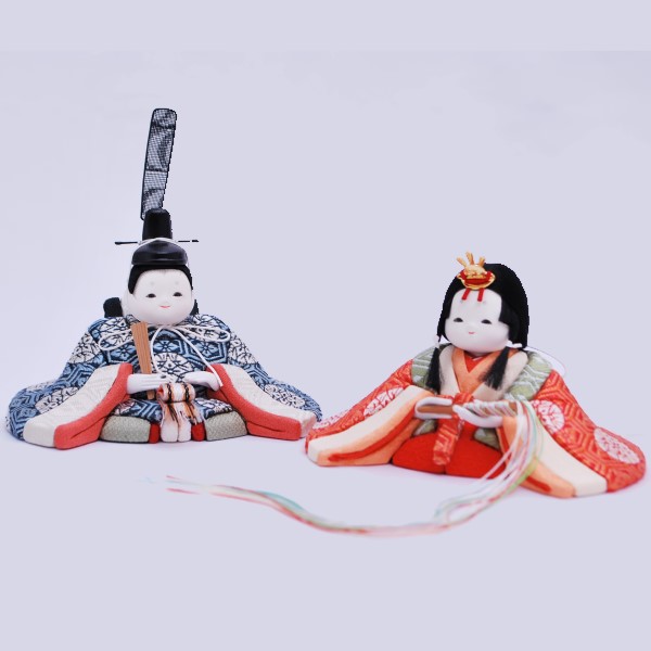 Décoration de poupées « Fuku » du prince et de la princesse