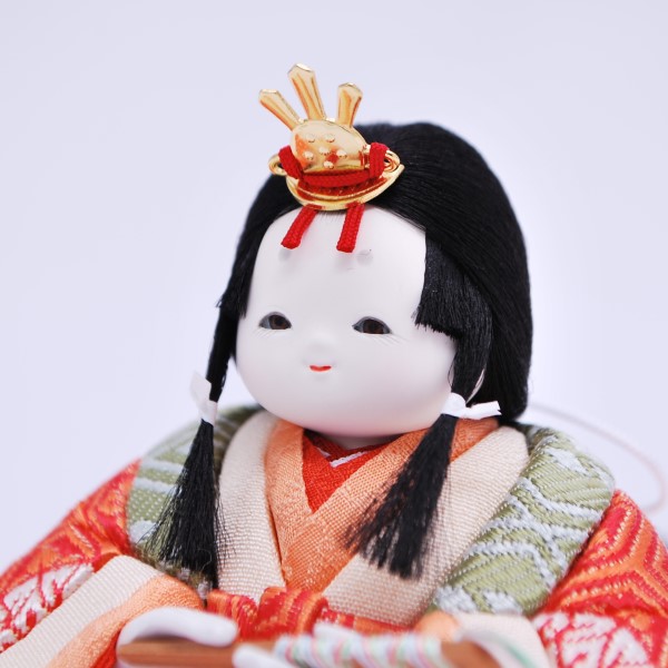 Décoration de poupées « Fuku » du prince et de la princesse