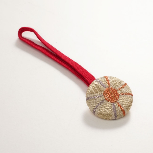 Yotsuya Sanei sandal ties - Shippo- made from sandal bag material		