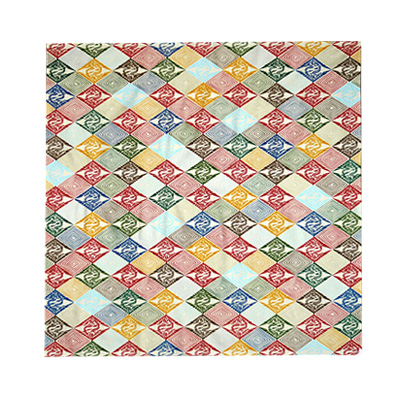 Ensemble Furoshiki Mukai-tsurubishi et Kotobuki, 100% coton, imprimé à la main, 90×90cm, toile large, sac fourre-tout, enveloppe pour bento, usage quotidien, matériau fin, Chikusen, souvenir, cadeau