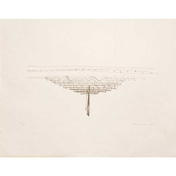 Croquis par Kengo Kuma　“Tiffany Ginza Building” encadrement