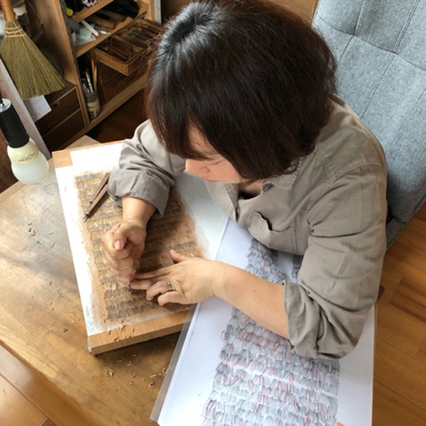 Croquis par Kengo Kuma　“Tiffany Ginza Building” encadrement