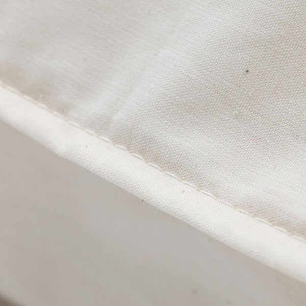 Housse de matelas futon antiacarien en tissu haute densité – Taille simple – 100 % coton biologique – Certifié GOTS – Beige