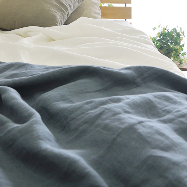 Housse de matelas futon Kyo Hanna Linen – Taille simple – 100 % lin – 6 couleurs