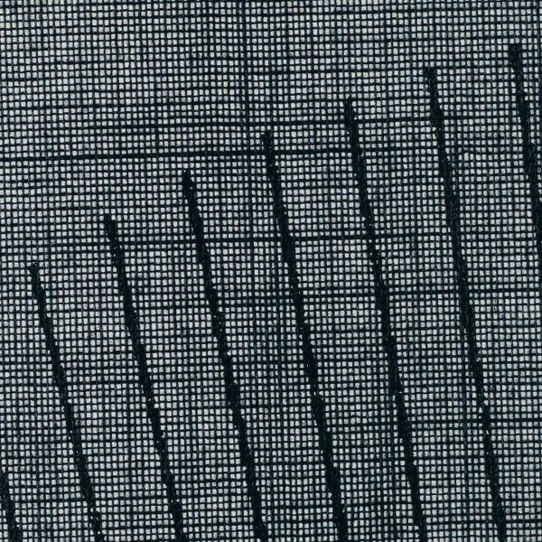 Noren « silhouette » - Des motifs différents apparaissent en fonction de l’angle de la lumière et de la façon dont elle transparaît