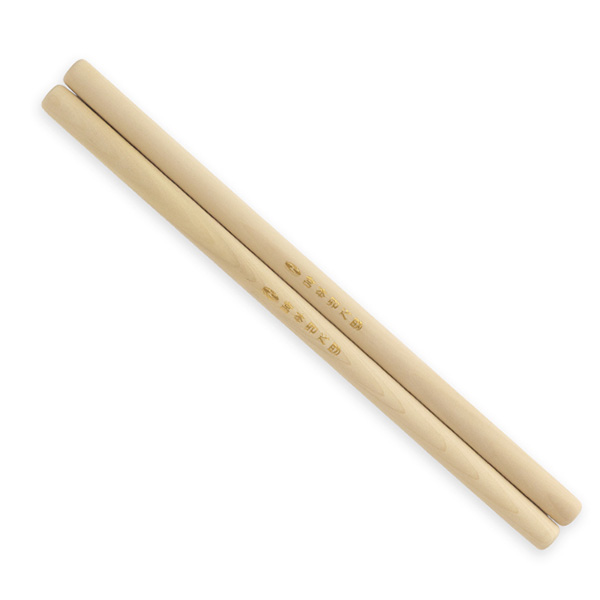 Baguette en magnolia avec le logo Miyamoto gravé, 40 cm