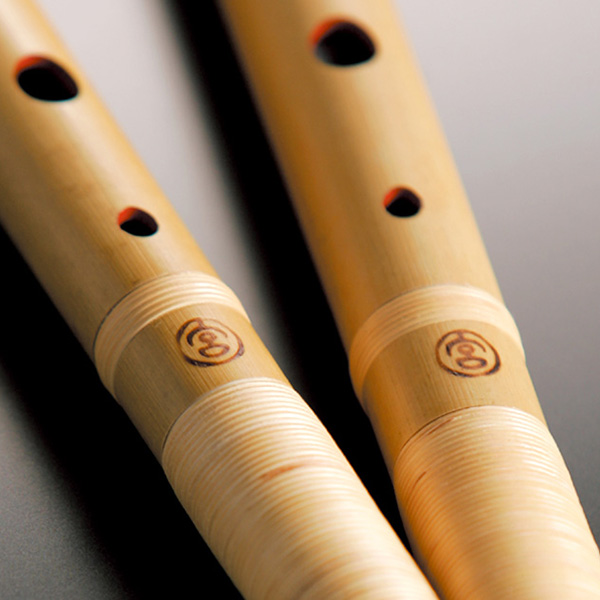 Shinobue Marumiya-flûte de bambou japonaise, happonjoshi (C) échelle