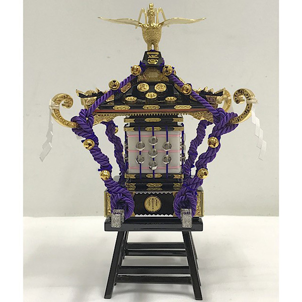 Modèle réduit : Mikoshi du Sanja Matsuri, échelle 1/14