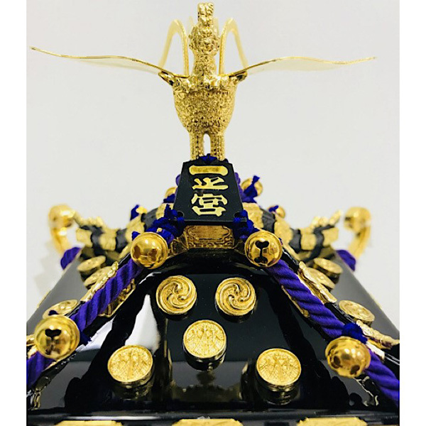 Modèle réduit : Mikoshi du Sanja Matsuri, échelle 1/14