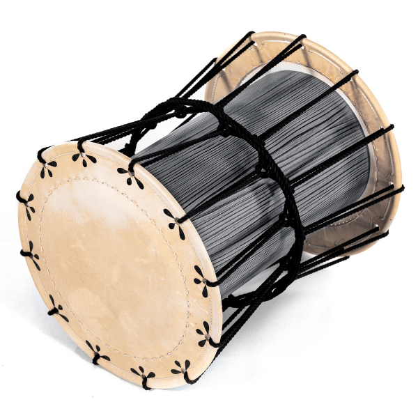 Echo-Logical Taiko - Taiko Écho-Logique - Hanebyoshi Daiko Uzukuri gris - Un tambour taiko à la sonorité dynamique et aiguë