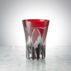 Edo Kiriko,Verre à whisky, motif de chrysanthème et parasol,...
