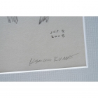 Croquis par Kengo Kuma　“Tiffany Ginza Building” encadrement