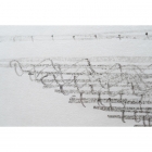 Croquis par Kengo Kuma　“Yusuhara Wooden Bridge Museum : gallery over the clouds”　encadrement
