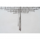 Croquis par Kengo Kuma　“Yusuhara Wooden Bridge Museum : gallery over the clouds”　encadrement