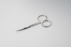 Ciseaux à sourcils - 9,5 cm, inoxydables, résistants à la rouille, Ubukeya, avec boîte en paulownia