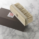 Brosse à chaussures en poils naturels — À choisir parmi les 3 types : ① Dépoussiérage, ② Polissage, ③ Finition
