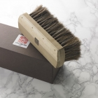 Brosse à chaussures en poils naturels — À choisir parmi les 3 types : ① Dépoussiérage, ② Polissage, ③ Finition