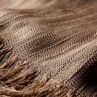 Etole - KUMIHIMO, beige, grande, soie, kimono, robe, tresse plate, Ryukobo, Tokyo Japon, artisanat traditionnel, souvenir, cadeau, sur commande