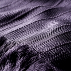 Etole - KUMIHIMO, violet, grand, soie, kimono, robe, tresse plate, Ryukobo, Tokyo Japon, artisanat traditionnel, souvenir, cadeau, sur commande