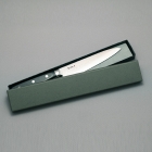 Petit couteau Damas 13.5cm- avec bord, Super Gold 2, longueur totale 24.5cm, couteau de cuisine, Ubukeya, cadeau, souvenir