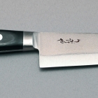 Petit couteau Damas 13.5cm- avec bord, Super Gold 2, longueur totale 24.5cm, couteau de cuisine, Ubukeya, cadeau, souvenir