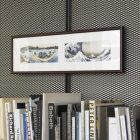 Katsushika Hokusai - Ensemble de 2 estampes en cadrage : sér...