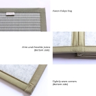  Matelas tatami pliable en Igusa – Taille simple – En Igusa naturel, doublure durable aiguilletée