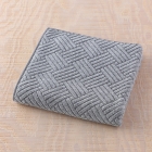 Ensemble de serviettes - ZEN kishu-binchoutan Rin - Lot de 3 (serviette de bain, serviette de toilette, linge de toilette), gris, Uchino Towels