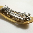 Barrette arabesque  buis japonais   A