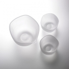 Ensemble de verres à saké Brume(Frost) -designer français,Arthur Leitner,saké,ensemble de 3 pièces,verre Kimoto,artisanat traditionnel,souvenir,cadeau