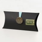Yotsuya Sanei sandal ties - Kurosaganishiki - made from sandal bag material		