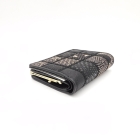 Patchwork Leather Gamaguchi Wallet – Monochrome, Handcrafted in Japan by Maekawa Inden