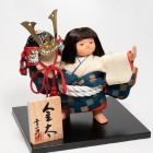 Poupée « Kabuto » de Kintarō, taille N°5