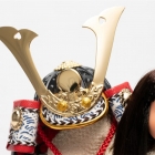 Poupée « Kabuto » de Kintarō, taille N°5