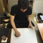 Croquis par Kengo Kuma　“Tiffany Ginza Building” encadrement