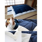職人手作り【掛布団】シングルサイズ（オーガニックコットン） ◎なごみ生地