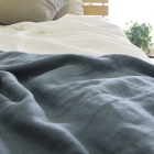Housse de matelas futon Kyo Hanna Linen – Taille simple – 100 % lin – 6 couleurs