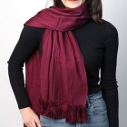 Etole - KUMIHIMO, tresse plate, santal rouge, grande, foulard, Ryukobo, kimono, japonais, Tokyo, artisanat traditionnel, soie, cadeau, fait main