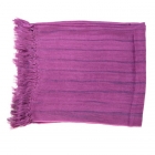 Etole - KUMIHIMO, Teinture Tatsumaki, tresse plate, rose, rayures, grande, écharpe, Ryukobo, kimono, Japonais, Tokyo, artisanat traditionnel, soie, cadeau, fait main