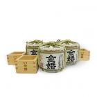 Saké japonais,Kinkon barrel Josen,300 ml,Lot de 3 bouteilles...