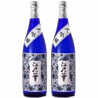 Saké japonais,"Edo no Hana",Daiginjo,720 ml,Lot de 2 bouteil...